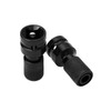2 Pieces Bit Adapter Impact Wrench 1/2 to 1/4 Bit