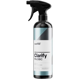 CARPRO Clarify PH₂OBIC- Glass Cleaner & Water Repellent, Streak-Free Rain Repellent - Safe on Interior and Exterior Glass & Windshield - Hydrophobic Slickness Reduce Wiper Chatter - 500mL (17oz)