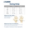 LANON 6-mil Black Nitrile Disposable Gloves, Food-Safe, Powder-Free, Heavy-Duty, Textured