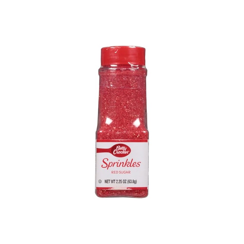 Betty Crocker Red Crystal Decors, 2.2500-ounces (Pack of6)