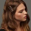 MOTIBACK Metal Snap Hair Clips 20Pcs - Durable Non-Slip Hair