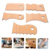 jojofuny 5pcs Pottery Tool Set Clay Sculpture Shaping Tool Kit