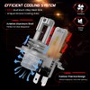 KOYOSO H4 LED Headlight Bulb,50W 10000LM H4 headlight bulb,Halogen Replcement,Plug