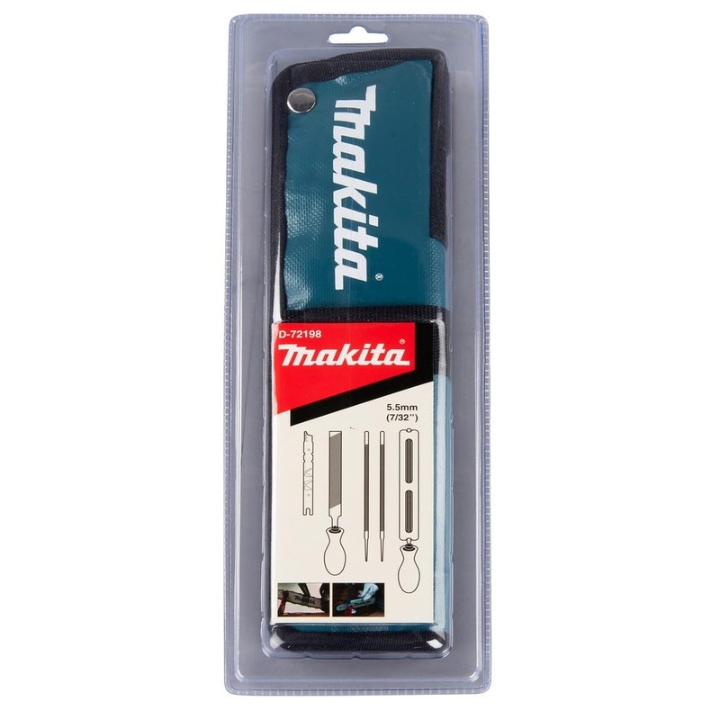 Makita D-72198 Sharpening Set 5.5 mm in Roll Bag