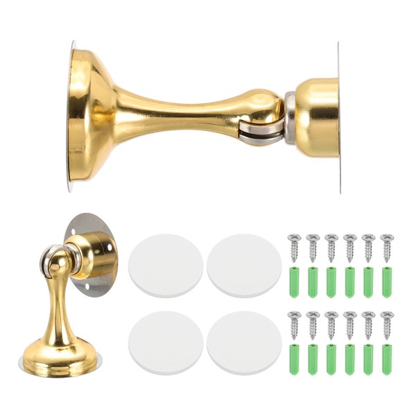 MECCANIXITY Magnetic Door Stoppers Stainless Steel Door Stops, Wall Floor