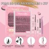 Kit Pestañas Naturales Volumen Nycaar Con Pegamento Diy