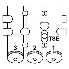 Martin Seibold Tone Stability Enhancer TSE 12 - Tone Stabiliser for Wind Instruments with Perinet Valves (Pump Valve) - Valve Connection Element for More Sound Volume and Sound Quality - Made in