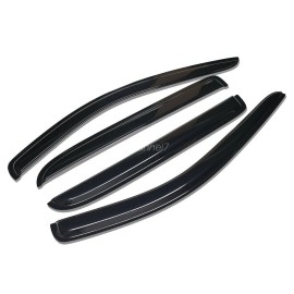 ZERO TOWN For 2010-2015 Toyota Prius ZVW30 Window Visor Vent Shade Sun Rain Guards