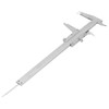 Fdit Vernier Caliper, 150mm/200mm/300mm High-Carbon Steel Vernier Scale Measuring Gauge,