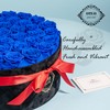 Otuo 40 Real Preserved Roses in Suede Box Forever Roses
