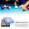 50Pcs Snooker Pool Cue Tips Grade A Leather Billiard Cue