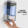 PLUSSEN Soap Dispenser No Drilling 600 ml Wall Mounting Single