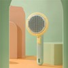 Pet Silicone Comb Comfortable Massage Self Cleaning Hair Removal Pet