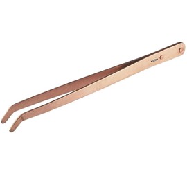 Copper Tongs Curved TIP Copper Tweezers For Pickler Jewelry Pickling Solution Jewelry Making, Crafting & Laboratory Use