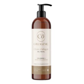 Gel Limpiador Facial 500 ml Ácido Hialurónico + Colágeno Todo Tipo de Piel