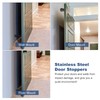 uxcell 10Pcs 2" Door Stoppers, Stainless Steel Floor Mount Door