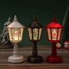 Christmas Decoration Luminous Water-Filled Hexagonal Stand Mood Light One Size/B-53 White Snowman 2ea