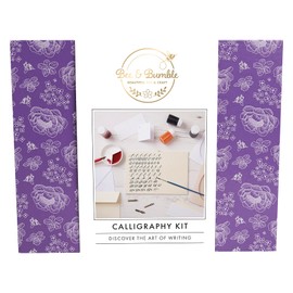 Bee & Bumble Calligraphy, Multicoloured, Single Craft Kit Set, for Art, Craft, Drawing, Sketching, Home, School, University, Colouring