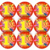 144 1st Place Sports Day Star Stickers - School themed