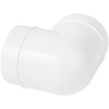 Vent Systems 100mm Elbow 90 Degree Pipe Connector Flexible Round