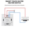 Acmerota Immersion Heater Timer Switch 20A WIFI Smart Water Heater