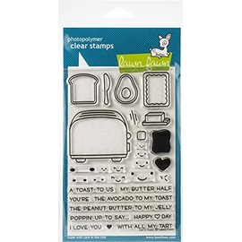 Lawn Fawn, Clear Stamp, Let's Toast