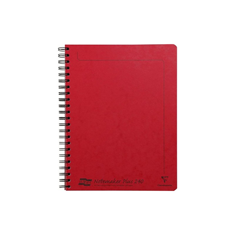 Clairefontaine - Ref 482/1127Z - Europa Notemaker Sidebound Notebook (120