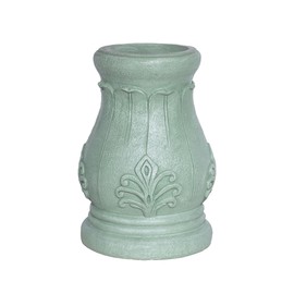 Alpine Corporation 12" Tall Indoor/Outdoor Roman Column Gazing Globe Display Stand
