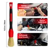 Vytulz 4 Pack Car Wheel Brush Kit - Soft, Scratch-Free