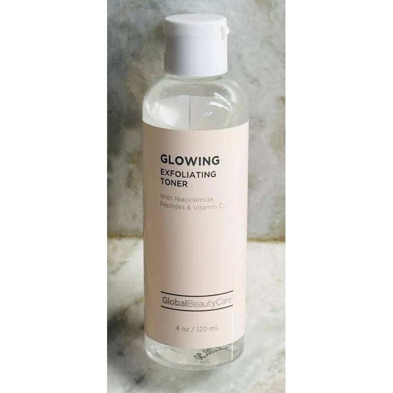 Global Beauty Care Glowing Exfoliating Toner 4 oz /120 ml