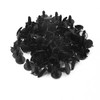 100pcs Universal 5x4mm Hole Dia Plastic Rivet Push Pin Trim