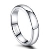 Zakk 2mm 4mm 6mm 8mm Tungsten Rings for Women Men