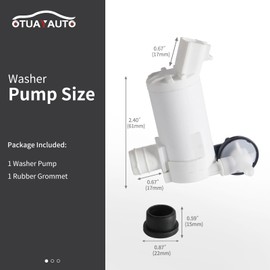 OTUAYAUTO - Bomba de repuesto para Honda CRV 2007-2011, estilo OE de fábrica con ojal 76806-SMA-J01