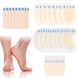 BINQER Blister Prevention Bandages - Unique Wizard Themed Bandaids, Comfortable Second Skin Plaster for Feet – Hydrocolloid Blister Bandages for Ultimate Protection and Healing