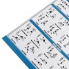 60x90cm Workout Charts Clear Rugged Easy Reading Bodyweight Exercises Poster