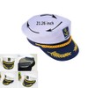 Welecom Sailor Captain Hat Embroidery Boat Ship Sailor Hats Adjustable
