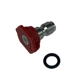 PHUOC LOC THO for Pressure Washer Quick Connect Tip Nozzle Size 8 GPM Red 0 Degree Spray Angle
