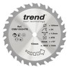Trend Wood Cordless Circular Saw Blade, 150 mm Diameter, 10