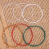 Pack of 6 Metal Guitar Strings, Nylon Guitar Strings, Acoustic