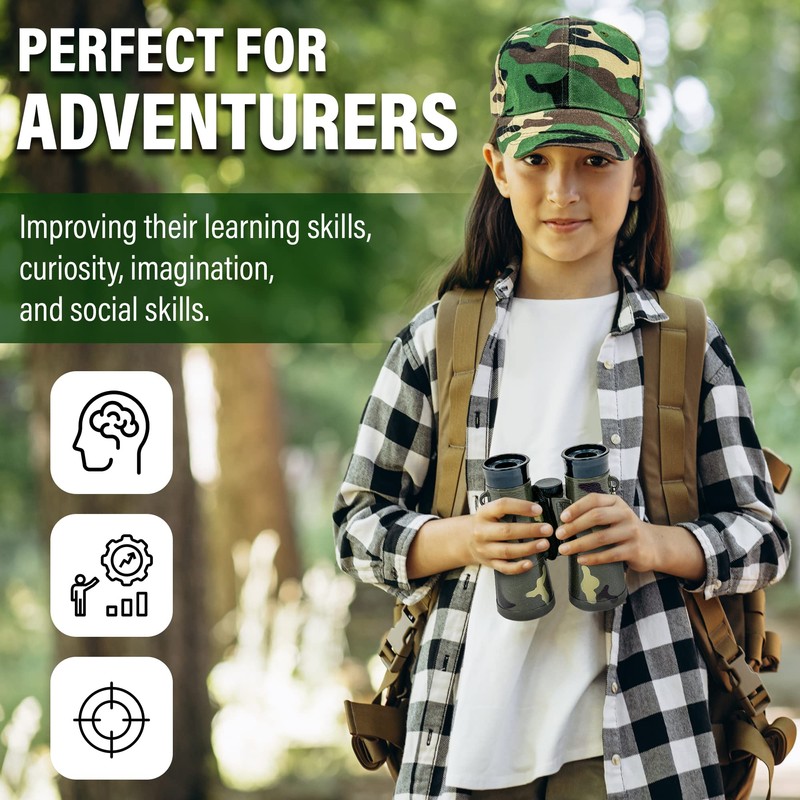 Kids Explorer Kit - 10-in-1 Nature Explore Set with Walkie