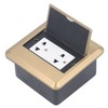 Floor Electrical Outlet Multifunctional Stainless Steel Recessed Concealed Pop Up