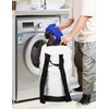 Dalykate Backpack Laundry Bag, Laundry Backpack with Shoulder Straps and