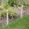 La Cordeline CJN24 Gartenschnur aus naturfarbenen Leinen 10 m mit
