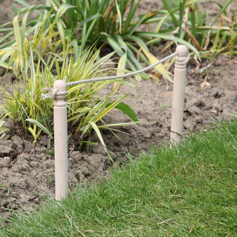La Cordeline CJN24 Gartenschnur aus naturfarbenen Leinen 10 m mit