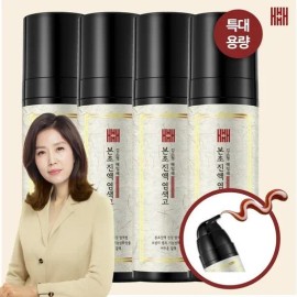 Kim So-hyung's studio [Half Club] Kim So-hyung herbal extract dye, 4 bottles 200ml (color natural brown, dark brown) natural brown / [하프클럽]김소형 본초진액 염색고 200ml 4병 (색상 자연갈색, 어두운갈색) 자연갈색