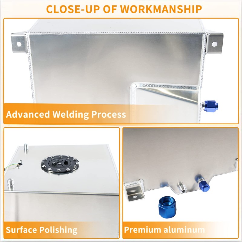 GSTP Universal 5 Gallon 20L Fuel Cell Tank with Cap