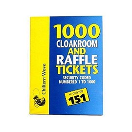 Stationery Cloakroom and Raffle Tickets 1 to 1000