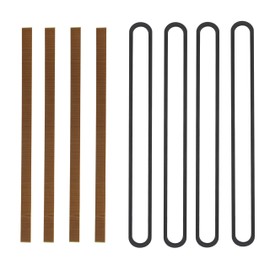 T910-00075 Upper & Lower Foam Gasket Replacements for FoodSaver V2200, V2400, V2800, V3200 Series Vacuum Sealers (4 Foam Gaskets + 4 Heat Strip)