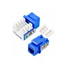 NewYork Cables cat 6 Keystone Jack 90 Degree Punchdown Ethernet