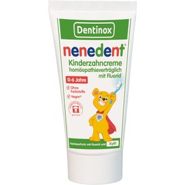 nenedent® Children's Toothpaste Homeopathy Compatible with Fluoride - Gentle Care for Strong Protection | 500 ppm Fluoride | Free from Essential Oils, 1 x 50 ml